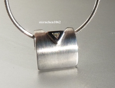Anhänger * Brillant * 585 Weißgold