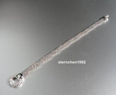 Preview: Bracelet * 925 silver * rhodium-plated * zirconia