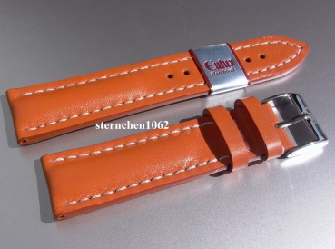 Eulux * Leather watch strap * Buffalo * nature * Handmade * 18 mm