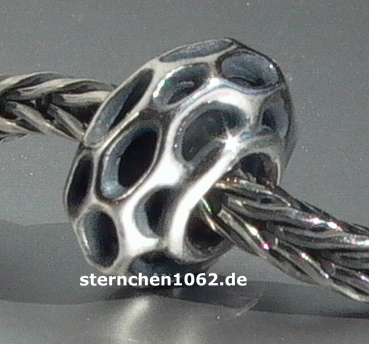 Preview: Trollbeads * Bienenstock - Spacer / Silber Stopper *