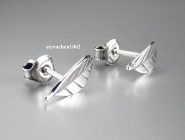 Preview: Trollbeads * Blatt der Hoffnung Ohrstecker *