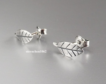 Preview: Trollbeads * Blatt der Hoffnung Ohrstecker *