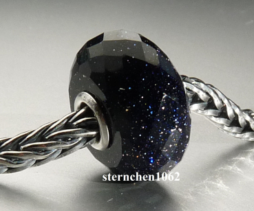 Trollbeads * Facettierter Blauer Goldstein * 10