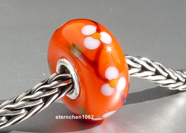 Trollbeads * Blütentanz in Blau * 01
