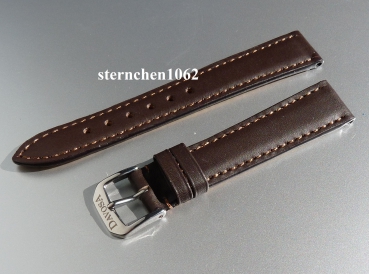 Davosa * watch strap *  leather * brown * 16 mm
