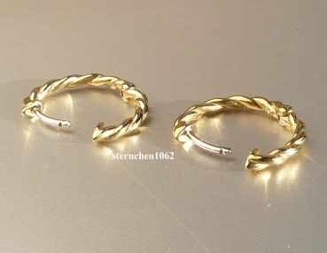 Preview: Earrings * Delicate Hoop Earrings * 333 Gold