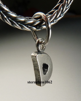 Trollbeads * Buchstabe D *