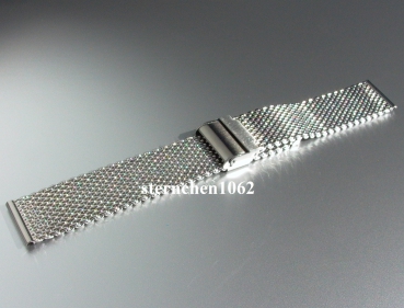 Eulit * Stainless Steel watch strap * Milanaise * 20 mm