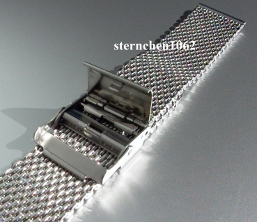 Eulit * Stainless Steel watch strap * Milanaise * 20 mm