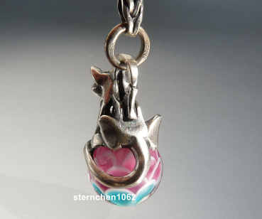 Preview: Trollbeads * Fantasy Anhänger * Katze * 02 * Limited Edition