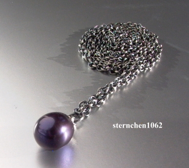 Preview: Original Trollbeads * Fantasy-Kette mit Pfauen Perle * 70 *