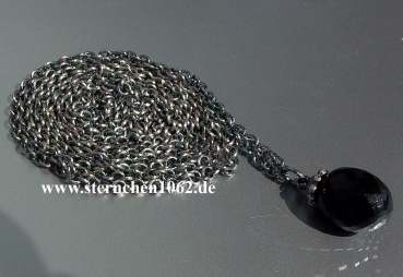 Preview: Original Trollbeads * Fantasy Kette mit Onyx * 110 cm *