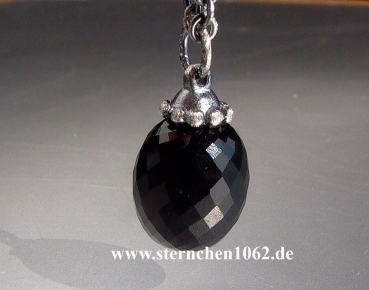Preview: Original Trollbeads * Fantasy Kette mit Onyx * 100 cm *