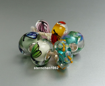 Trollbeads * Flügelschlag & Blütenzauber Set *
