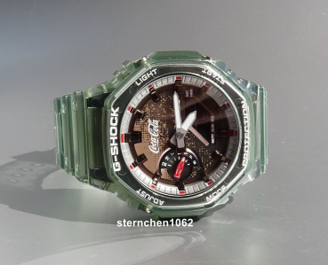 Preview: Casio * G-Shock & Coca Cola Kooperationsuhr * GA-2100CC-3AER * Sonder Edition