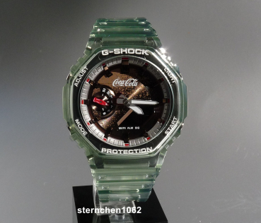 Preview: Casio * G-Shock & Coca Cola Kooperationsuhr * GA-2100CC-3AER * Sonder Edition