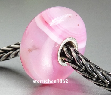 Preview: Trollbeads * Rosa gestreifter Achat * 75