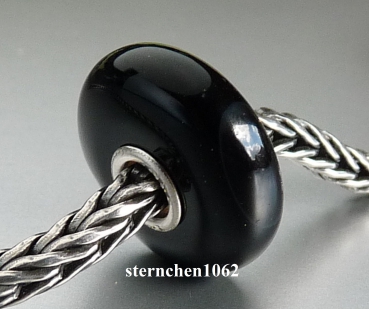 Preview: Original Trollbeads * Gestreifter Onyx * 66