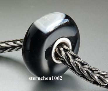 Preview: Original Trollbeads * Gestreifter Onyx * 66