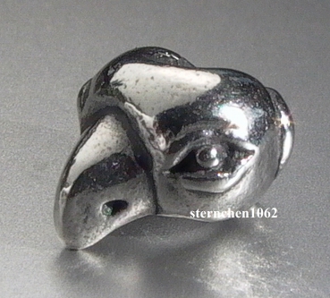 Preview: Original Trollbeads * Glückspapagei * 925 Silber