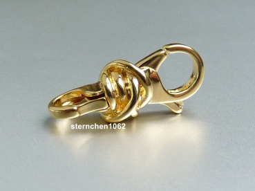 Trollbeads * Glücksknoten Verschluss, vergoldet * Limited Edition