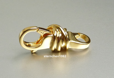 Preview: Trollbeads * Glücksknoten Verschluss, vergoldet * Limited Edition