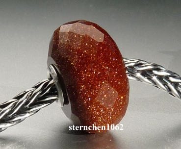 Preview: Trollbeads * Facettierter Goldstein * 02 * Weihanchten 2020