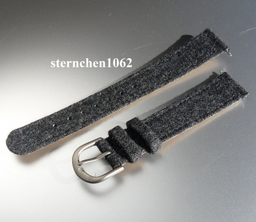 Preview: Danish Design * Uhrenarmband * Textilband * grau * 16 mm