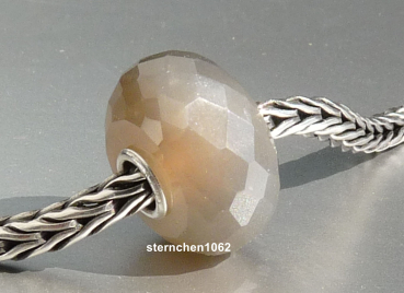 Trollbeads * Grauer Mondstein * 42