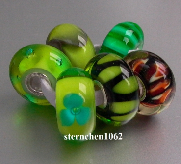 Preview: Original Trollbeads * Grünes Set * retired