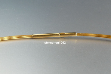 Collier * Halsreif * mit Südsee-Perle * Stahl