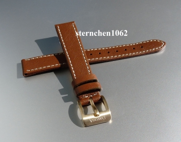 Davosa * watch strap *  leather * light brown * 16 mm