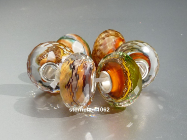 Preview: Trollbeads * Herbstflimmern Set *