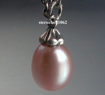 Preview: Original Trollbeads * Fantasy Kette mit rosa Perle * 100 cm *