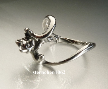 Preview: Trollbeads * Kleines Kätzchen Fantasy Ring *