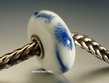 Trollbeads * Brush of Blue Bead * 25 * Limited Edition
