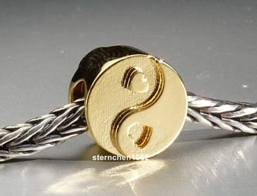 Trollbeads * Liebe im Gleichgewicht, 18k vergoldet *