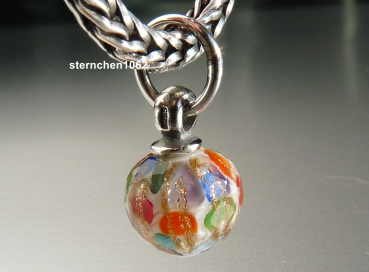 Preview: Trollbeads * Mitternachts-Konfetti Anhänger * 01 * Limited Edition