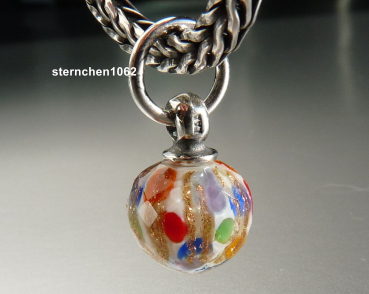 Preview: Trollbeads * Mitternachts-Konfetti Anhänger * 01 * Limited Edition