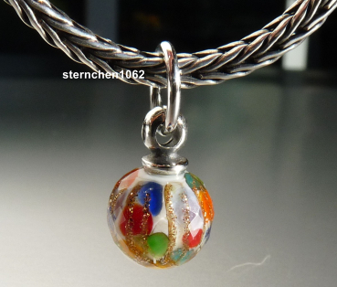 Preview: Trollbeads * Mitternachts-Konfetti Anhänger * 02 * Limited Edition