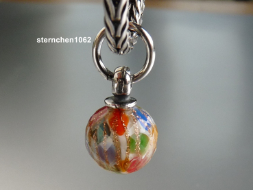 Preview: Trollbeads * Mitternachts-Konfetti Anhänger * 04 * Limited Edition