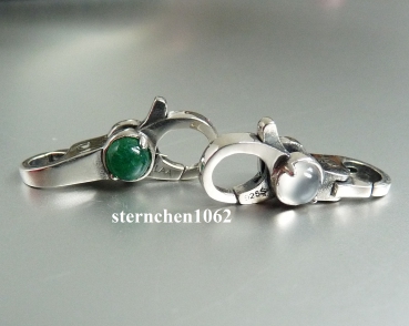 Trollbeads * Mondstein Aventurin Verschluss *