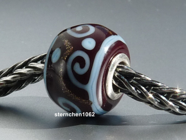 Preview: Original Trollbeads * Unique * Unikat * Barrel * N1731