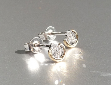 Preview: Ohrringe * Ohrstecker * 585 Gold * Brillant