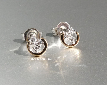 Ohrringe * Ohrstecker * 585 Gold * Brillant