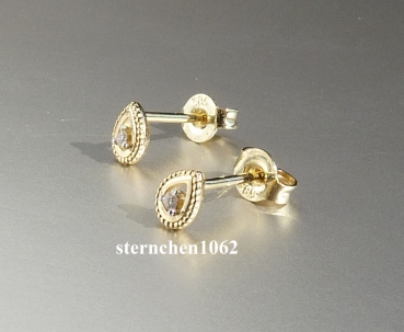 Preview: Ohrringe * Ohrstecker * 585 Gold * Brillant