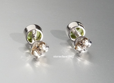 Preview: Earring * Peridots * 925 Silver * rhodium plated