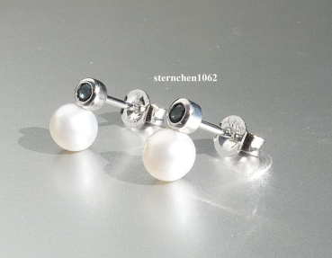 Preview: Viventy Earring * 925 Silver * Pearl * Blue topaz * 787774