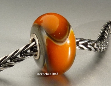 Preview: Original Trollbeads * Oranger Armadillo * retired * 03