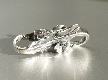 Preview: Trollbeads * Pfad aus Blüten Verschluss *